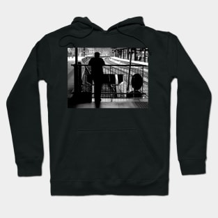 Shillouette at the Station Hoodie